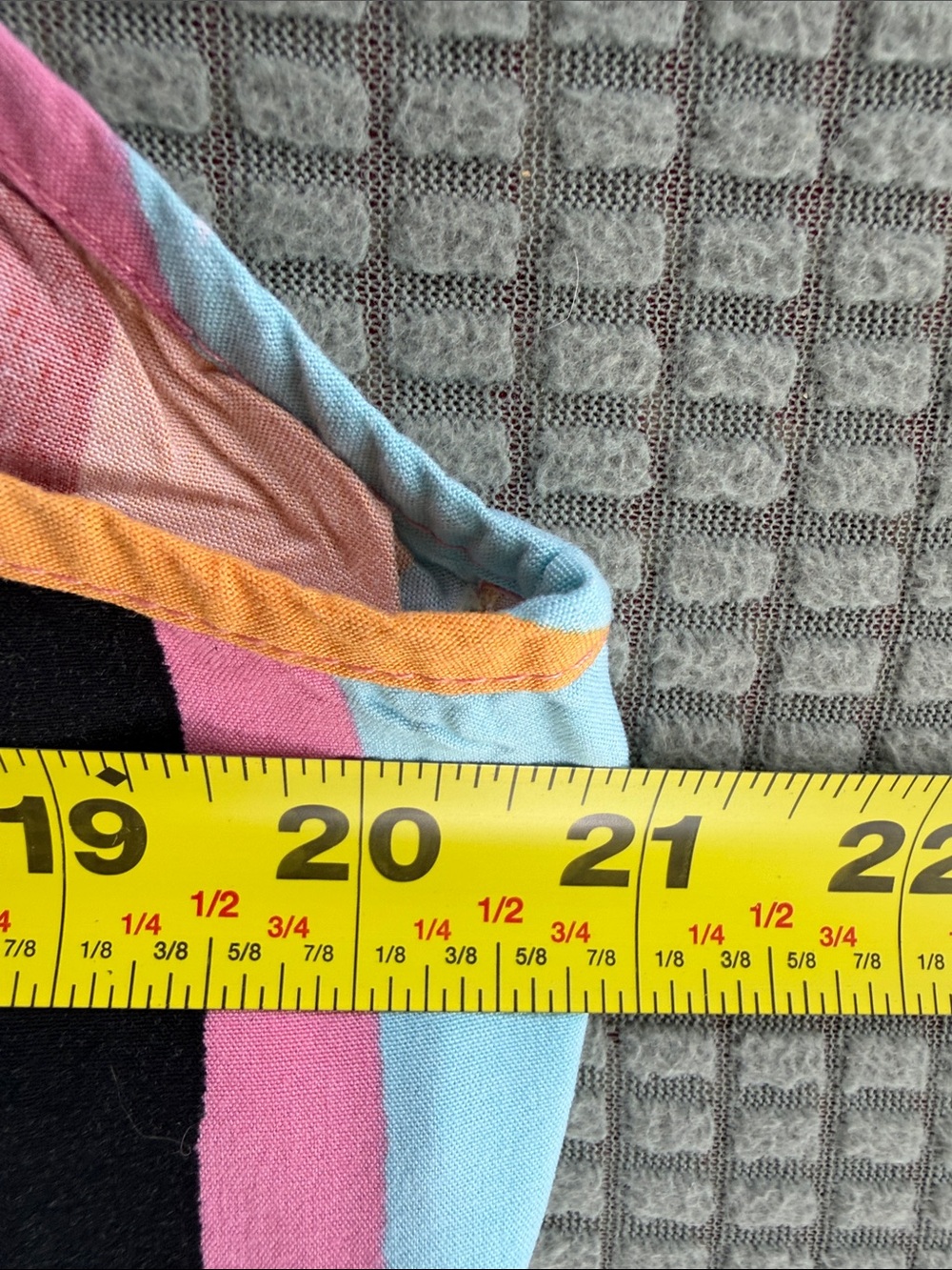 Striped Multicolor Spaghetti Strap Tank Top - Picture 3 of 5